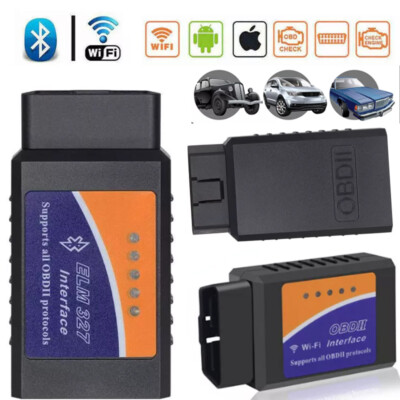 OBD2 ELM327 Bluetooth/WIFI Diagnosegerät Auto IOS/Android-V2.1 Tester Scanner