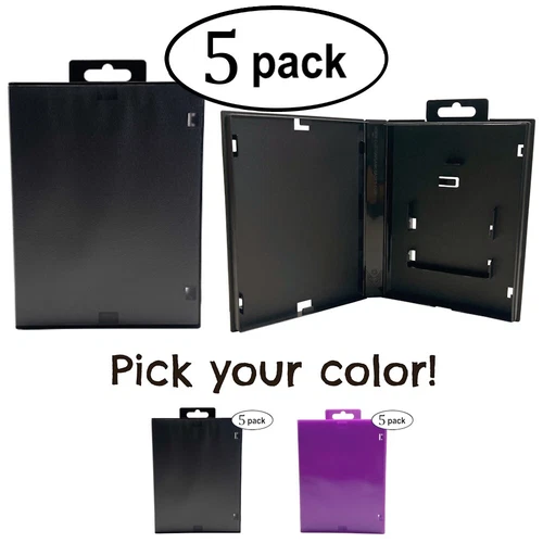 5 NEW Plastic SEGA Game Gear Game Cases [Pick your Color!] - product listing photo