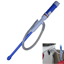 Auto Diesel Fuel Solvent Water Electric Battery Syphon Pump 7.5 L/Min Transfer
