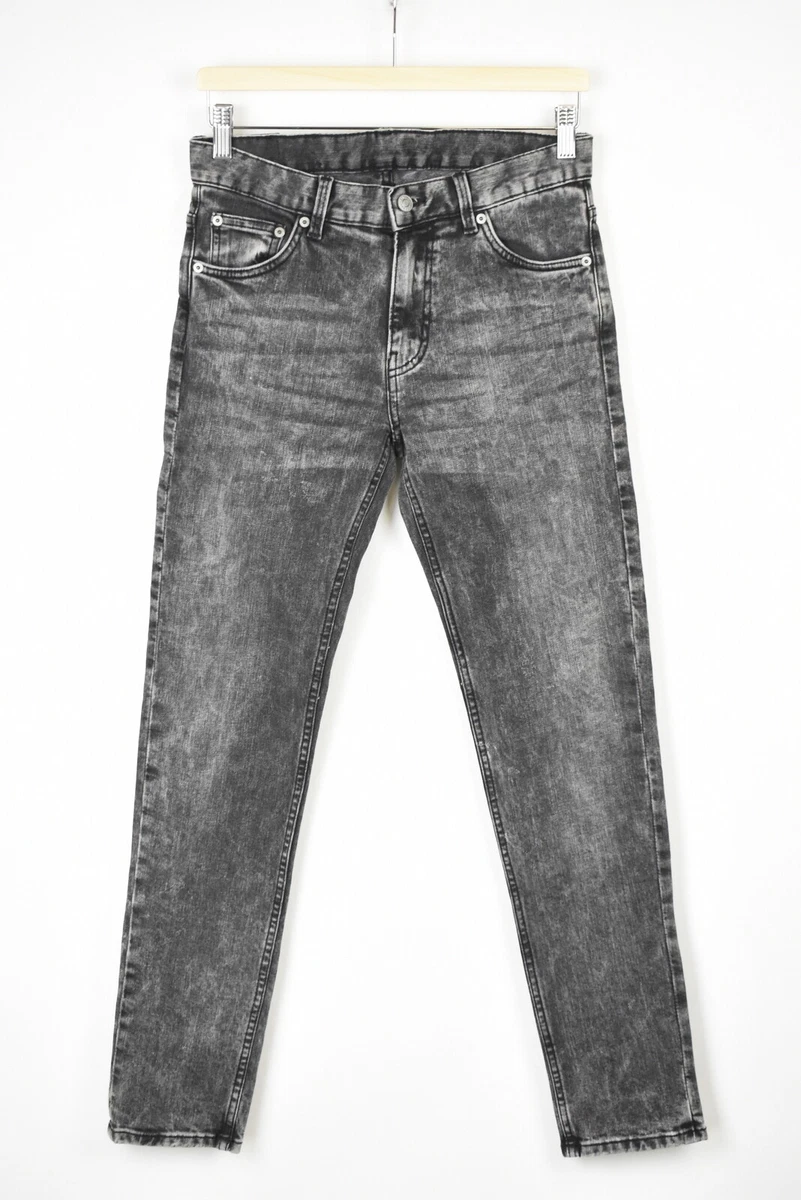 MTWTFSS WEEKDAY Friday Generic Light Grey Jeans Men W28 L30 Slim