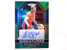 2023 Panini Prizm Basketball WNBA Elena Delle Donne Signatures Green Card Mystic