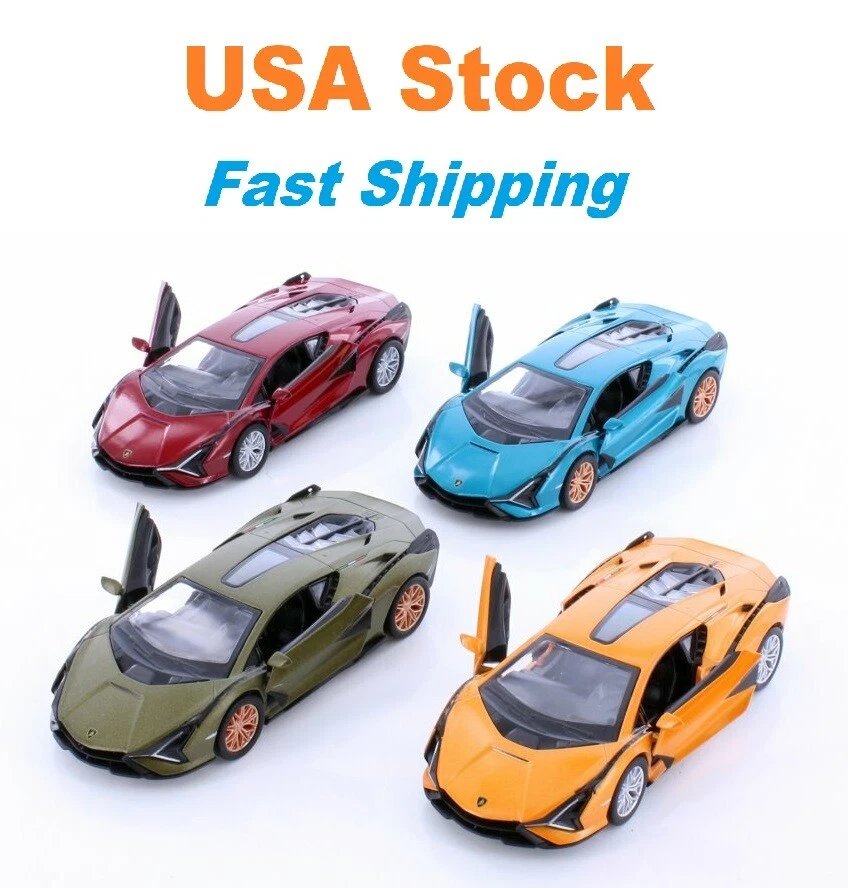 Lamborghini Si n FKP 37 Hardtop Kinsmart Diecast Toy Car 5 1 32