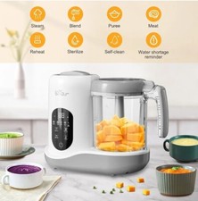 BEAR 2024 Baby Food Maker  One Step Baby Food Processor Steamer Puree Blender 