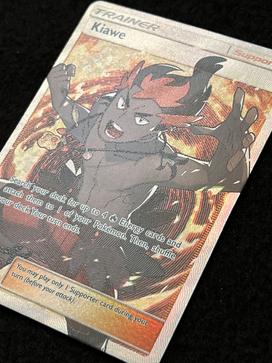 Pokemon KIAWE 144/147 (Ultra Rare Full Art) Burning Shadows