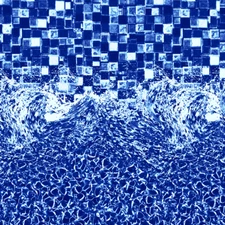 Beaded Pool Liner for Above Ground Pools - All Sizes Round & Oval Glimmerglass
