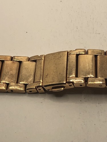 Michael Kors Watch Parts Full Band Links Clasp No Pins RoseGold-Tone 18mm PJ345 - Picture 5 of 9