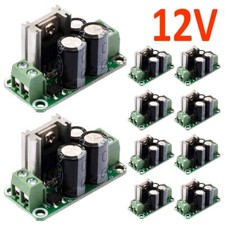 10xSingle Regulated Power Supply Module AC to DC 12V Rectifier Filter Board 1A