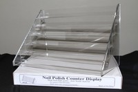 Nail Polish Table Rack Display (hold Up To 60 Bottles) on sale Nail Polish Table Rack Display (hold Up To 60 Bottles) on sale