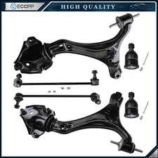 6x Front Lower Control Arm Ball Joints Sway Bars For 2013-2016 2017 Honda Accord