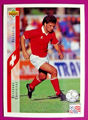CHAPUISTA ,SVIZZERA-N.102-WORLD CUP USA 94 Sammelkarte Oberes Deck D.E.C.K.