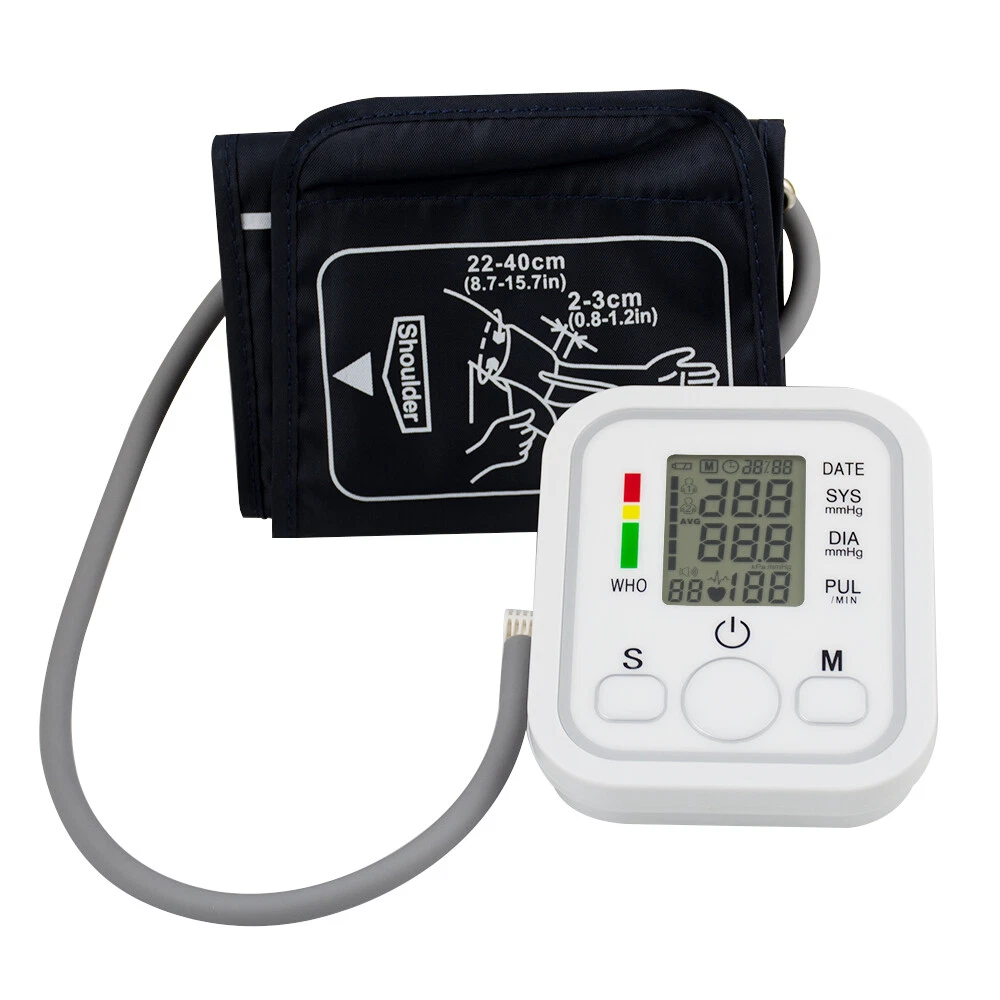 Auto Blood Pressure Machine Upper Arm Blood Pressure Monitor Health Care  System