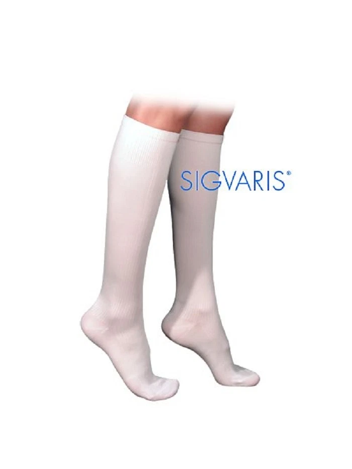 Sigvaris Men's 30-40 mmHg Knee High medical Stockings / Socks 30-40 mmHg SIZES - Image 2 of 3