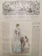 VINTAGE DECO OBJECT MAGAZINE ILLUSTRATION LADIES FASHION RETRO COLLECTION ILL...