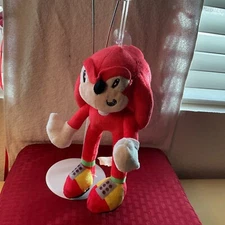 Sonic the Hedgehog- Knuckles- Suction Cup window hanger Plush 10"