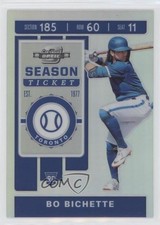 2020 Panini Chronicles Contenders Optic Holo Prizm Bo Bichette #1 1u6