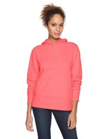 Fleece-Kapuzenpullover Damen XS Korallenrosa Amazon Essentials, ÜBergrößE