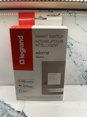 Adorne Netatmo Legrand WNAL10W1 Softap Smart Switch White NEW