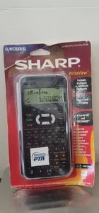 Sharp EL-W535XB-SL WriteView Scientific Calculator New In Box SAT PSAT Approved