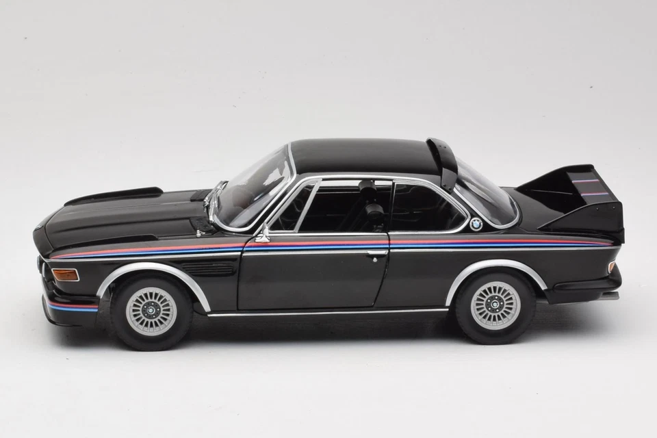 180029025 BMW 3.0 CSL E9 Black Minichamps 1:18 - Immagine 4 di 4