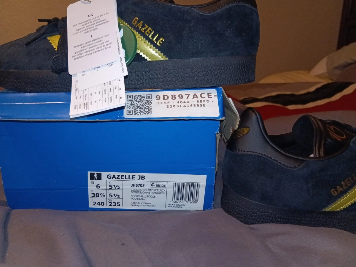 Jude Bellingham x adidas Gazelle Belligold Pack for Sale