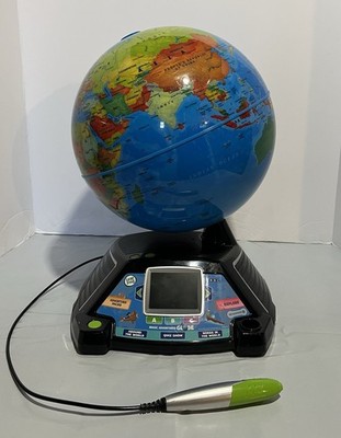 Leap Frog Magic Adventures Globe Interactive Fun w/ Stylus Tested & Works