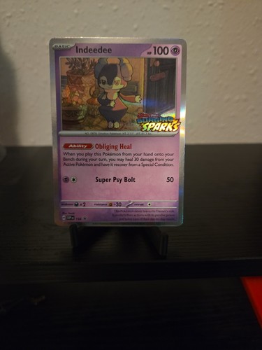 Indeedee 154 Sv: Scarlet & Violet Promo Cards Holo