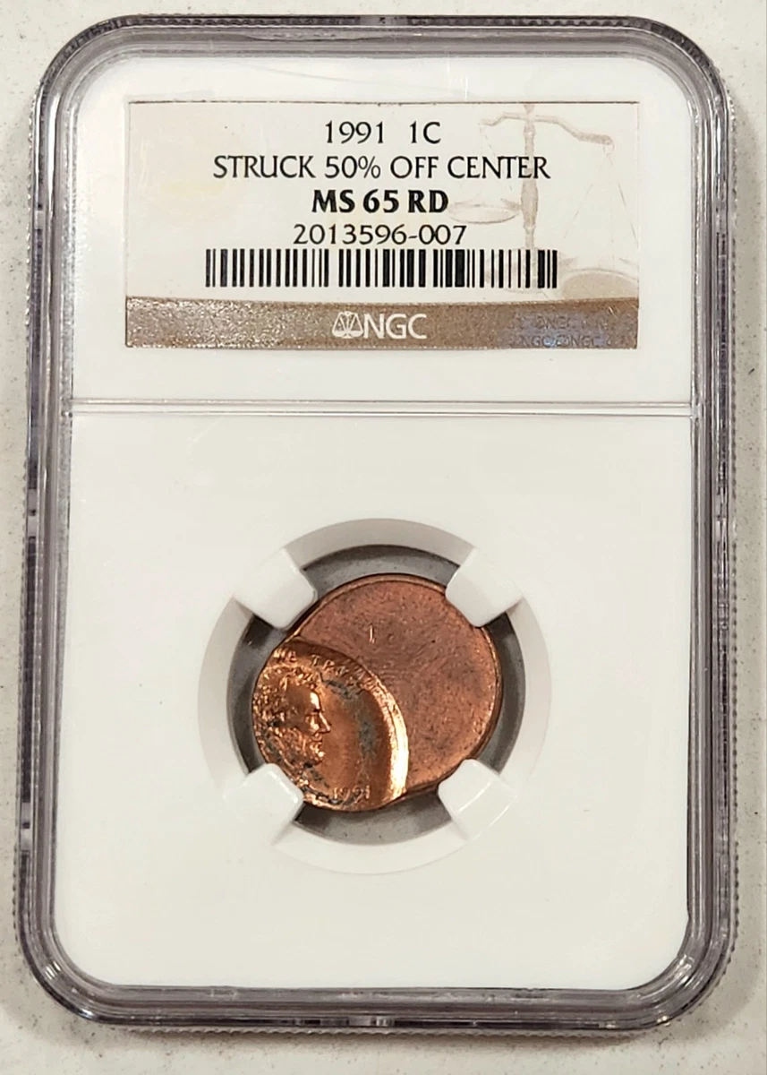 Lincoln Memorial Penny Grade MS 65 US Coin Errors for sale | eBay