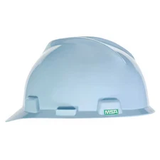 Msa Safety 463111 V-Gard Front Brim Hard Hat, Cap Style, Type 1, Class E,