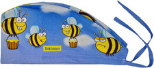 Print Scrub Caps - Perfect Hat for Nurses, Doctors and EMTs  One Size Hone
