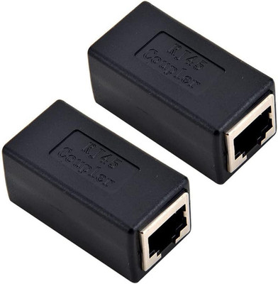 RJ45 Coupler Ethernet Connectors Interface Cat 7 Cat6 Cat5 Cat5E RJ45 8P8C Netwo