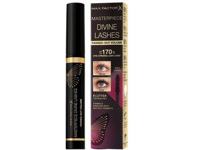 MAX FACTOR MASTERPIECE DIVINE LASHES Mascara Volume 001 Rich Black 8ml