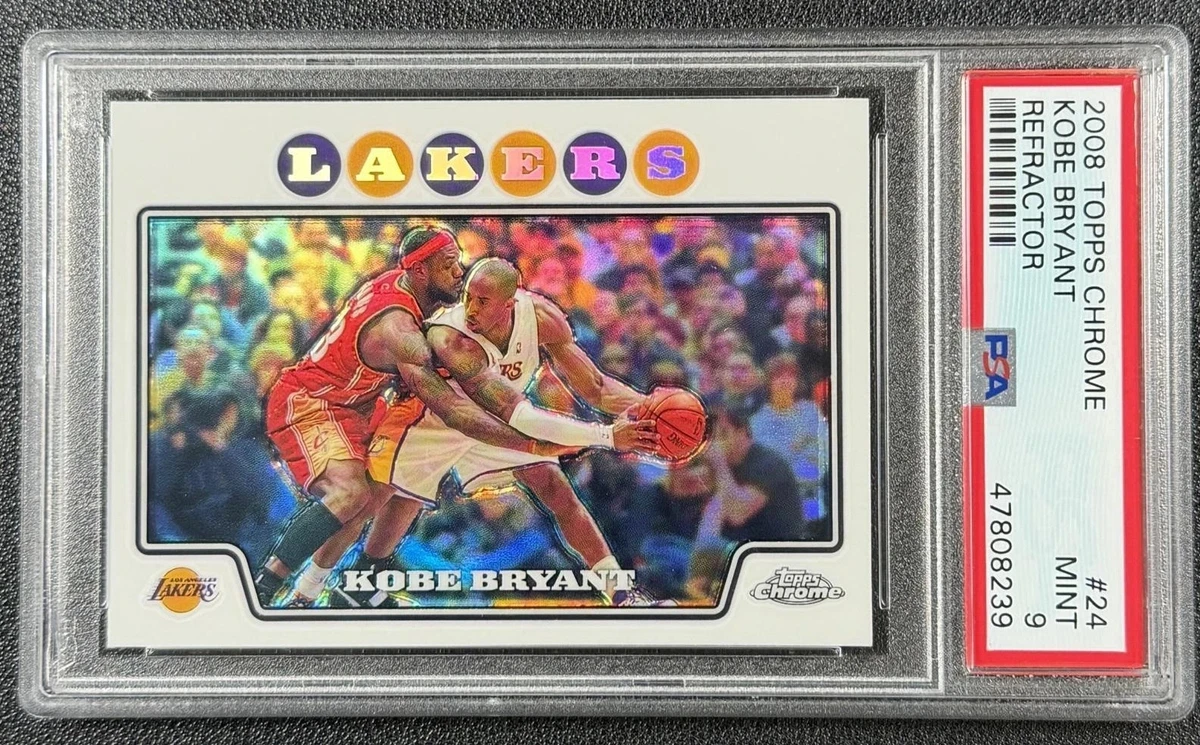 Kobe Bryant Basketball 2008-09 Season Sports Trading Cards