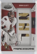 2010-11 Certified Die-Cut NHL Materials Prime 10/10 Brian Elliott #BE i9i