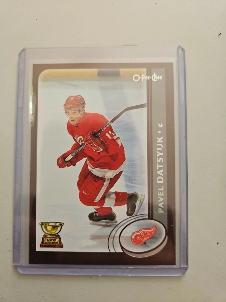 Pavel Datsyuk AS Rookie HOF 2002-03 O-PEE-CHEE OPC Hockey #235 (NM) Red Wings - Image 2 of 4