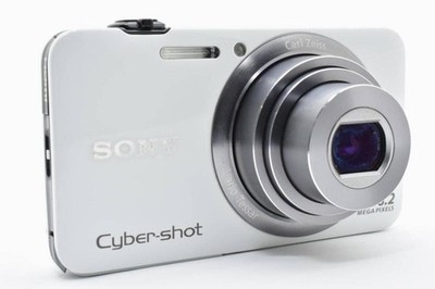 Sony Cyber-shot DSC-WX7 White Compact Digital Camera Excellent