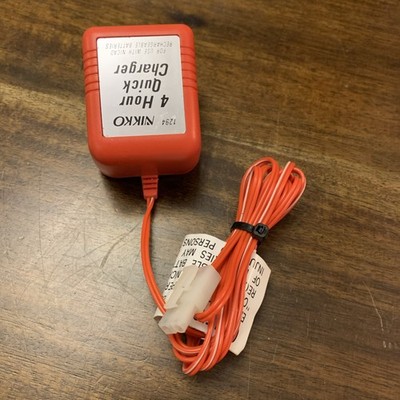 NIKKO 1294 4 Hour Quick Charge R/C Red Battery Charger 1294 NiCad Replacement 