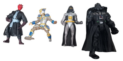Star Wars Figuren Set Konvolut Darth Vader + Sith + Zubehör   gebraucht