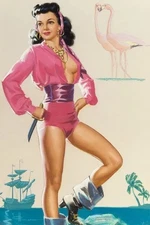 Vintage Pin Up Art Photo 5216 Oddleys Strange & Bizarre