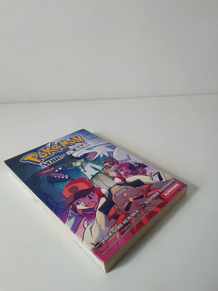 Manga - Pokémon - Noir Et Blanc - Tome 7 - Kurokawa - Hidenori Kusaka - Photo 4/4