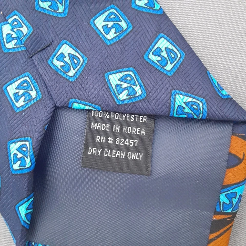 Vintage Scooby Doo Mens Neck Tie Cartoon Network Hanna Barbera 1999 - Image 3 of 4