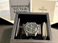 Omega x Swatch Speedmaster Moonswatch Mission to The Moon Black (w/ PolyWatch)