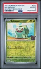 2023 POKEMON MEW EN-151 BEST BUY EXCLUSIVE #001 BULBASAUR PSA 8