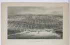 1860s CIVIL WAR ILLUSTRATED LETTER SHEET / STATIONERY - LOUISVILLE KENTUCKY VIEW
