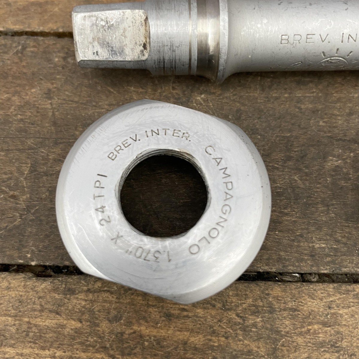 Vintage Campagnolo Bottom Bracket 68-SS-120 BSA 1.370 24TPI