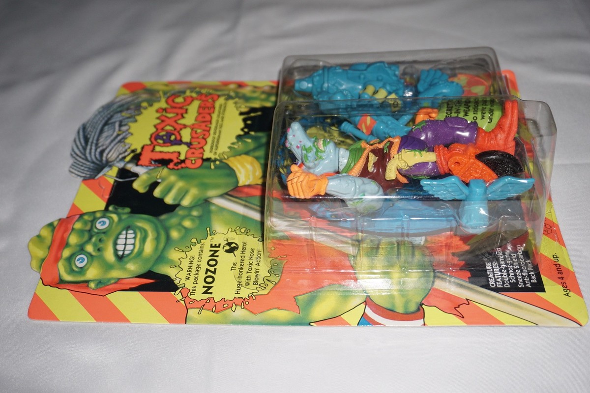 TOXIC CRUSADERS ノーゾーン NOZONE 1991年製 Toxic Crusaders Nozone Playmates 1991 NEW Sealed Unpunched | eBay