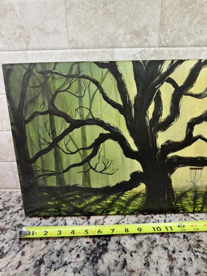 Discraft Cam Todd Signed Painted Picture Misty Greens Wow Very Nice Fast Ship - Image 3 of 4