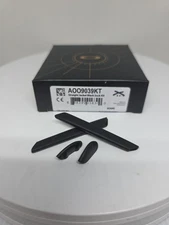 AUTHENTIC OAKLEY STRAIGHT JACKET EAR SOCKS & NOSE PAD KIT NEW! 100-748-001 BLACK