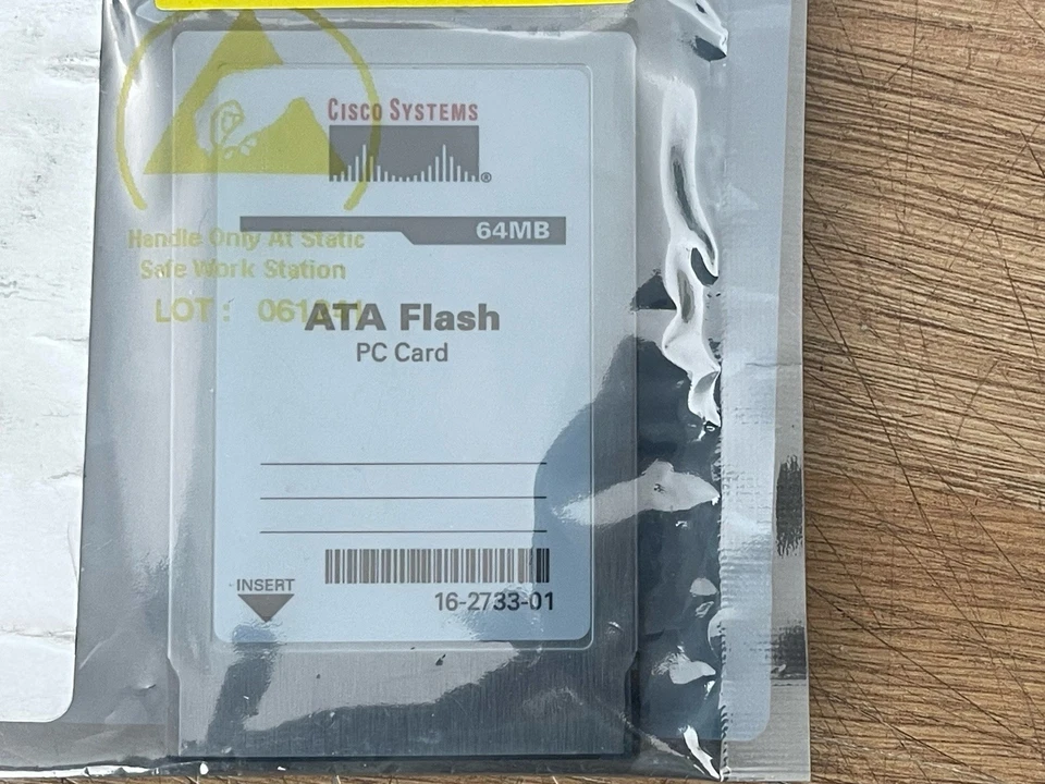 Cisco MEM-I/O-FLD64M Cisco 7200 I/O PCMCIA Flash Disk Memory 64MB - Image 4 of 4