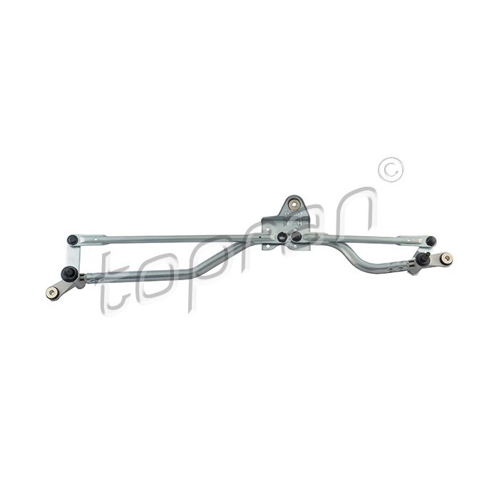 Tringlerie de moteur d'essuie glace pour réparation du système d'essuyage VW Transporter 7E0955623