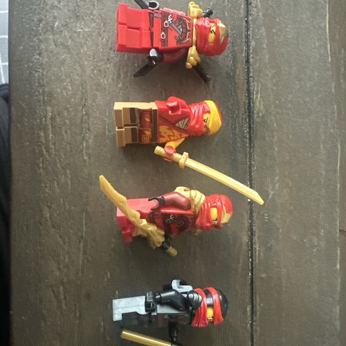 Lego Ninjago Minifigures Lot of 4 Kai - Picture 11 of 20
